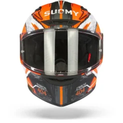 Suomy Track 1 404 Rood Wit Integraalhelm -Motorfiets Uitrusting Winkel Suomy track 1 404 red white.01