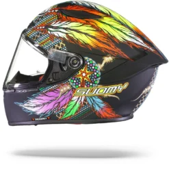 Suomy Track 1 Chieftain Multi Zwart Print Integraalhelm