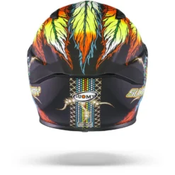 Suomy Track 1 Chieftain Multi Zwart Print Integraalhelm -Motorfiets Uitrusting Winkel Suomy track 1 chieftain multi black print.19