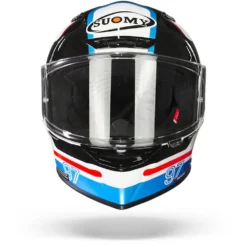 Suomy Track 1 Ninety Seven Wit Blauw Integraalhelm