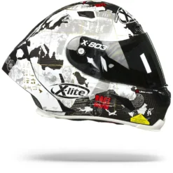 X-Lite X-803 RS Ultra Carbon Checa 60 Integraalhelm -Motorfiets Uitrusting Winkel X lite x 803 rs ultra carbon checa 60.29