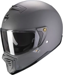 Scorpion EXO-HX1 Solid Mat Cement Grijs Integraalhelm 13 Scorpion EXO-HX1 Solid Mat Cement Grijs Integraalhelm -Motorfiets Uitrusting Winkel a scorpionexofighter solid matcemgre getstung