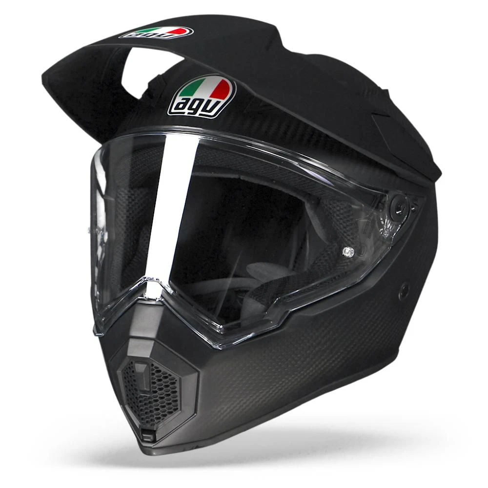 AGV AX9 Mat Carbon Adventure Helm 3 AGV AX9 Mat Carbon Adventure Helm - Afbeelding 3