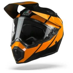 AGV AX9 Trail Gunmetal Oranje Adventure Helm -Motorfiets Uitrusting Winkel agvax9trailgunmetalorange.04 1