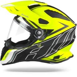 Airoh Commander DUO Geel Mat Adventure Helm -Motorfiets Uitrusting Winkel airohcommanderduoyellowmatt.10 1