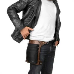 Artonvel Original Bruin Beentas -Motorfiets Uitrusting Winkel artonvel original brown leg bag