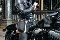 Artonvel Original Volledig Bruin Beentas -Motorfiets Uitrusting Winkel artonvel sacoche de jambe theoriginal beige ls 4 3