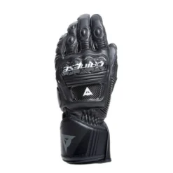 Dainese Druid 4 Zwart Zwart Charcoal Grijs -Motorfiets Uitrusting Winkel dainese druid 4 leather gloves black black charcoal gray 2