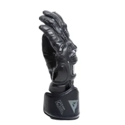 Dainese Druid 4 Zwart Zwart Charcoal Grijs -Motorfiets Uitrusting Winkel dainese druid 4 leather gloves black black charcoal gray 5