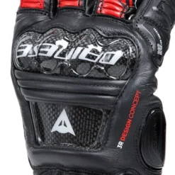 Dainese Druid 4 Leather Gloves Black Lava Red White -Motorfiets Uitrusting Winkel dainese druid 4 leather gloves black lava red white 6