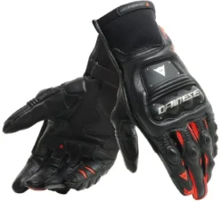 Dainese Steel-Pro In Zwart Fluo Rood