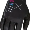 Fly Racing MX Gloves Lite S.E Avenger Black Sunset