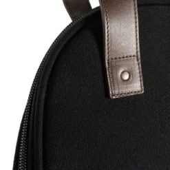 Helstons Works Black Canvas Bag