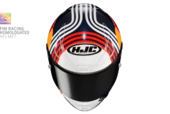 HJC RPHA 1 Red Bull Austin Gp Wit Blauw Mc21Sf Integraalhelm -Motorfiets Uitrusting Winkel hjc rpha 1 red bull austin gp white blue mc21sf 1