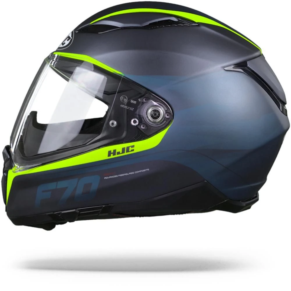 HJC F70 Feron Geel MC4HSF Integraalhelm 3 HJC F70 Feron Geel MC4HSF Integraalhelm - Afbeelding 3
