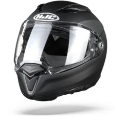 HJC F70 Mat Zwart Integraalhelm -Motorfiets Uitrusting Winkel hjc f70 mattblack.04 1