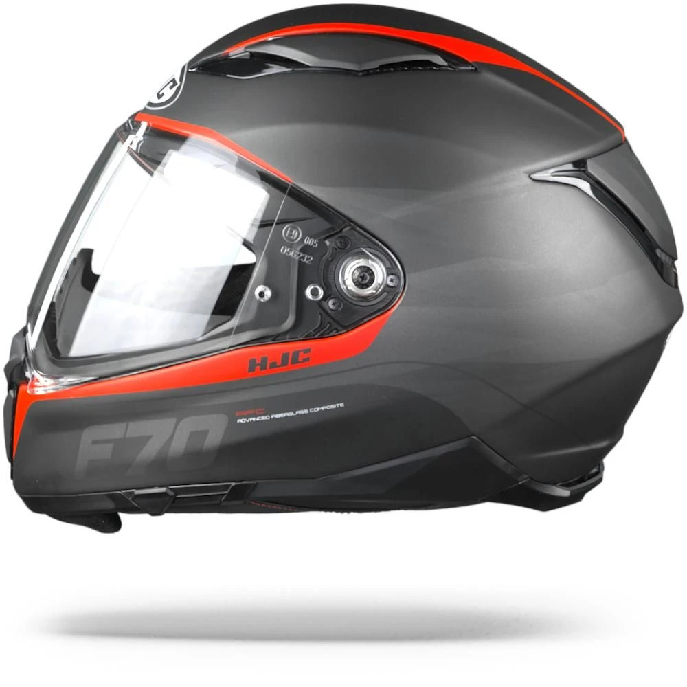 HJC F70 Feron Rood MC1SF Integraalhelm 6 HJC F70 Feron Rood MC1SF Integraalhelm - Afbeelding 6
