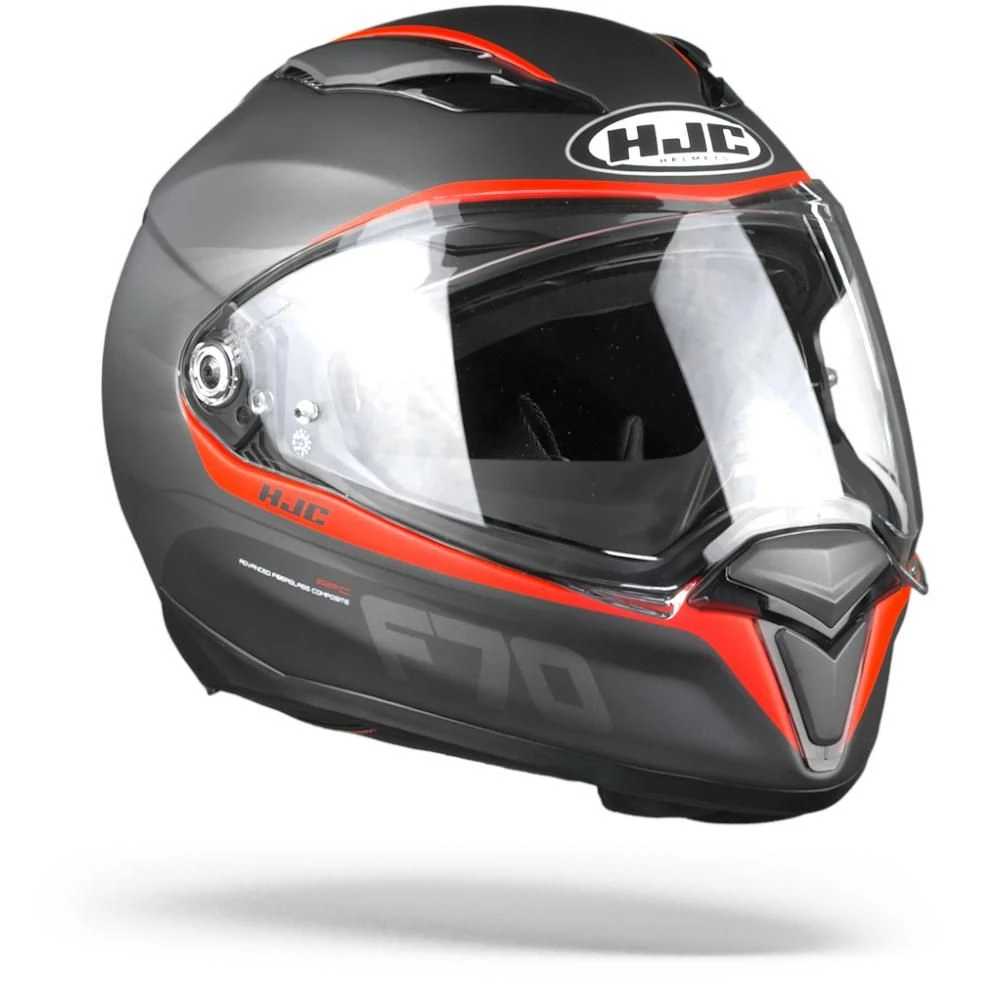 HJC F70 Feron Rood MC1SF Integraalhelm 4 HJC F70 Feron Rood MC1SF Integraalhelm - Afbeelding 4