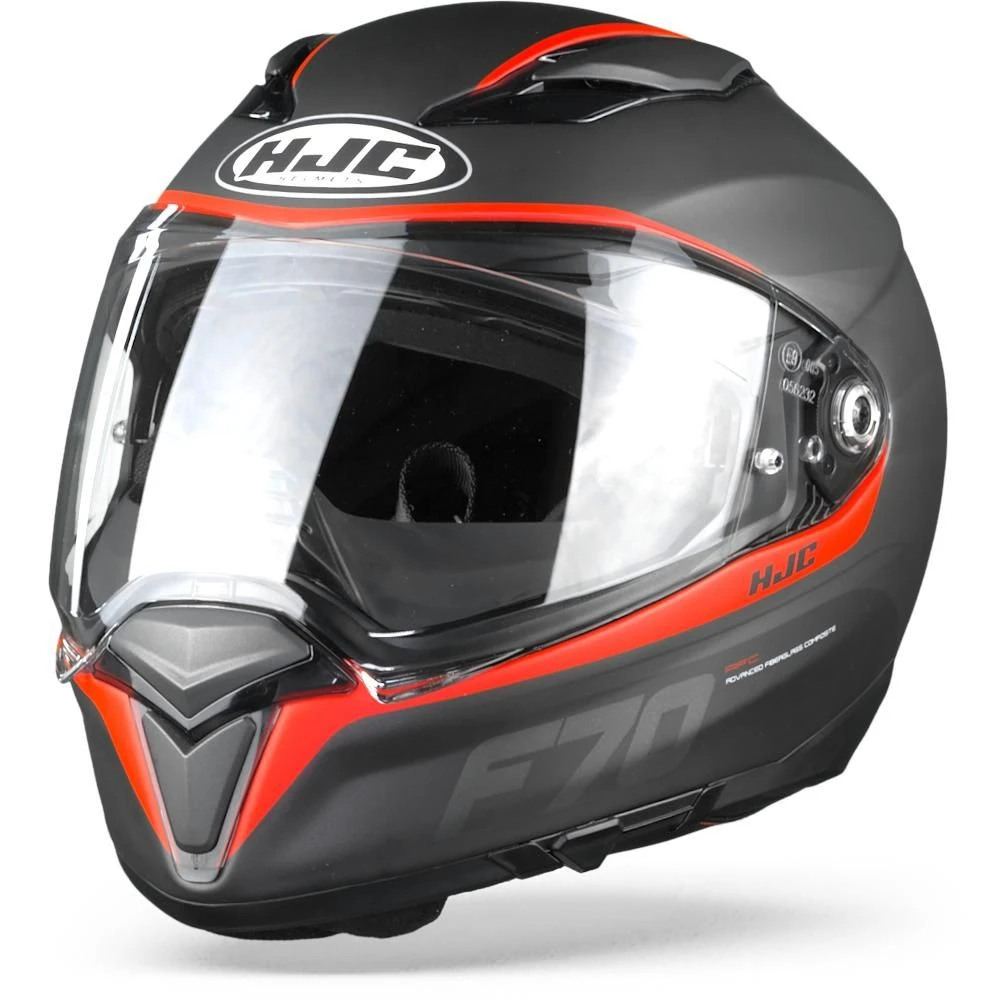 HJC F70 Feron Rood MC1SF Integraalhelm 1 HJC F70 Feron Rood MC1SF Integraalhelm
