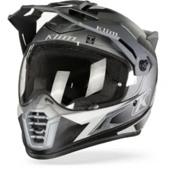 Klim Krios Pro Charger Grijs Adventure Helm -Motorfiets Uitrusting Winkel klim krios pro helmet ece charger gray frontpage