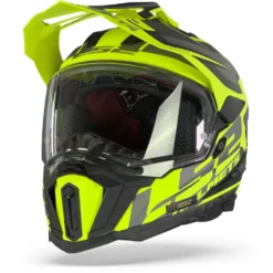 LS2 MX701 Explorer Alter Mat Zwart Hi-Vis Geel Adventure Helm -Motorfiets Uitrusting Winkel ls2 mc701 explorer alter matt black hivis yellow frontpage