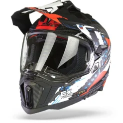 LS2 MX701 C Explorer Extend Mat Rood Adventure Helm -Motorfiets Uitrusting Winkel ls2 mx 701 c explorer extend matt red frontpage