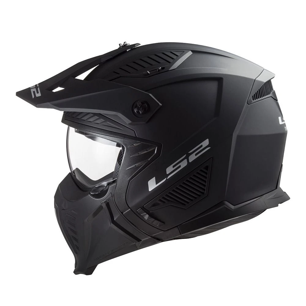 LS2 OF606 Drifter Solid Matt Black 06 Multi Helmet 4 LS2 OF606 Drifter Solid Matt Black 06 Multi Helmet - Afbeelding 4
