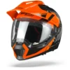 Nolan N70-2 X Decurio 31 Flat Zwart Oranje Wit Antraciet Multihelm