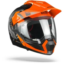 Nolan N70-2 X Decurio 31 Flat Zwart Oranje Wit Antraciet Multihelm -Motorfiets Uitrusting Winkel n70 2 x decurio n com flat black 31.33 1