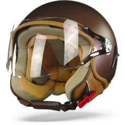 Nexx SX.60 Jazzy Brown Choc Mat Jethelm -Motorfiets Uitrusting Winkel nexx sx60 jazzy brown choc mt frontpage