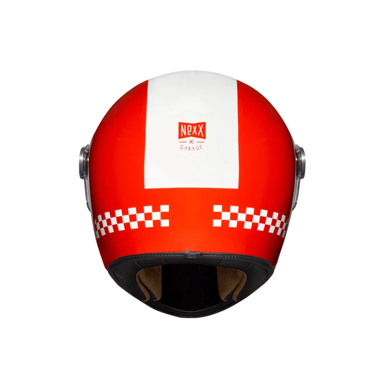 Nexx X.G100R Finish Line Rood Wit Integraalhelm 1 Nexx X.G100R Finish Line Rood Wit Integraalhelm