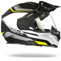 Nexx X.Vilijord Hiker Wit Neon Mat Systeemhelm