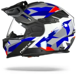 Nexx X.Vilijord Taiga Wit Blauw Systeemhelm -Motorfiets Uitrusting Winkel nexx x vilijord taiga white blue.11