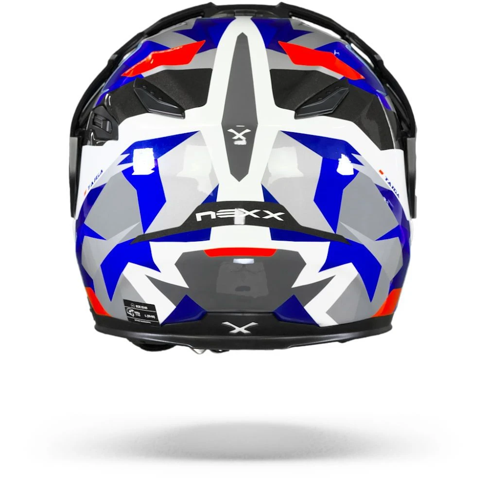 Nexx X.Vilijord Taiga Wit Blauw Systeemhelm