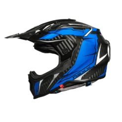 Nexx X.Wrl Atika Blauw Wit Adventure Helm