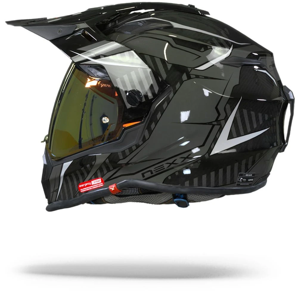 Nexx X.WRL Atika Zwart Grijs Adventure Helm 6 Nexx X.WRL Atika Zwart Grijs Adventure Helm - Afbeelding 6