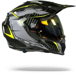 Nexx X.WRL Atika Grijs Neon Adventure Helm -Motorfiets Uitrusting Winkel nexx x.wrl atika grey neon.29
