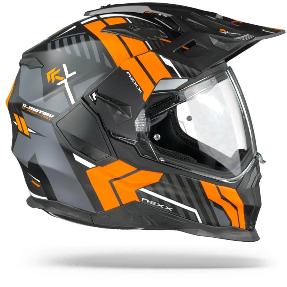 Nexx X.WED2 Wild Country Zwart Oranje Mat Adventure Helm 1 Nexx X.WED2 Wild Country Zwart Oranje Mat Adventure Helm