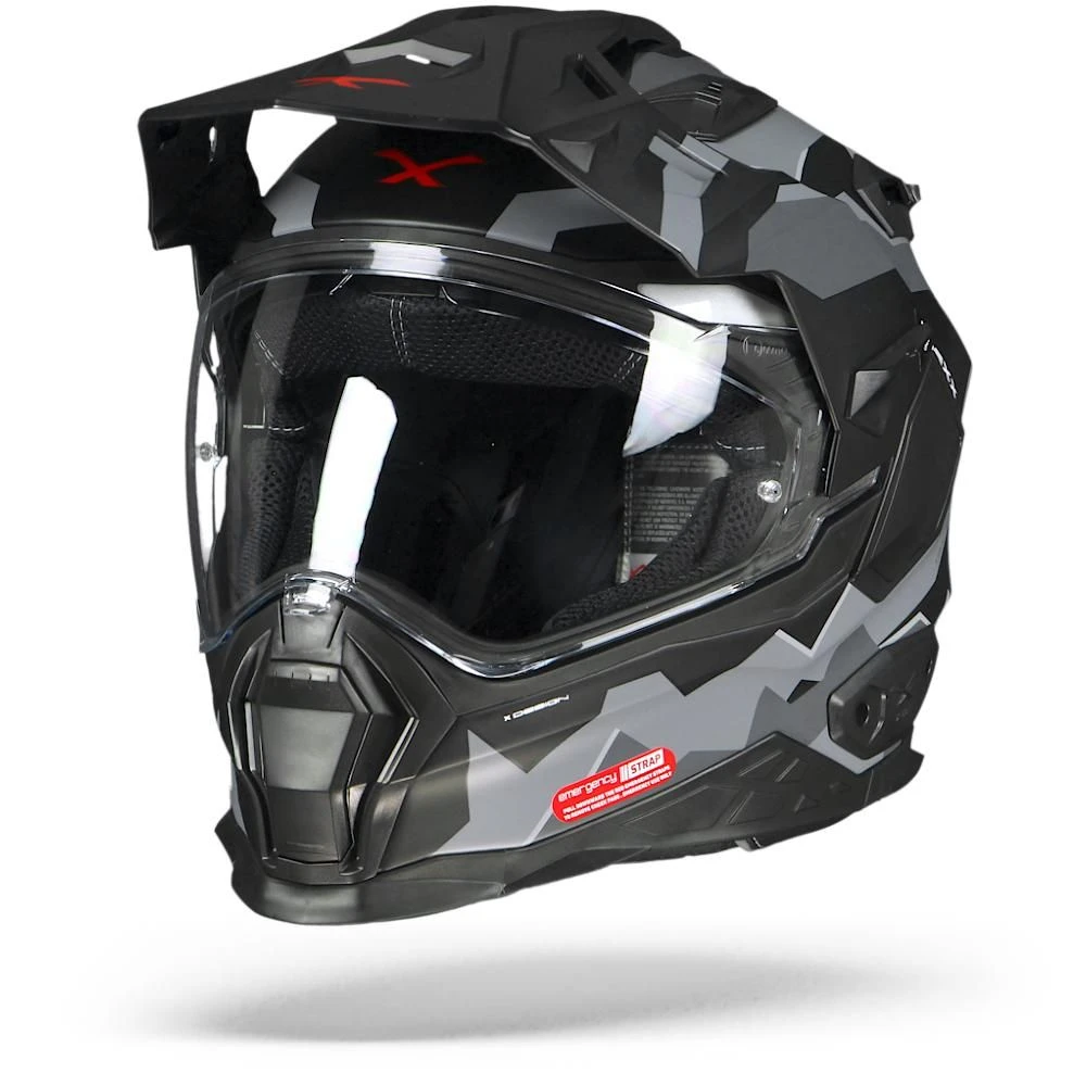 Nexx X.WED2 Hillend Mat Zwart Adventure Helm 3 Nexx X.WED2 Hillend Mat Zwart Adventure Helm - Afbeelding 3