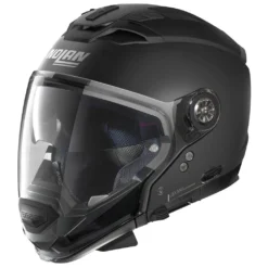 Nolan N70-2 GT Classic 10 Flat Zwart Multihelm -Motorfiets Uitrusting Winkel nolan n70 2 gt classic n com flat black 10 0 m 09273713 xlarge