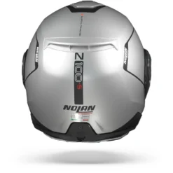 Nolan N100-5 Consistency Flat Zilver N-Com 021 Systeemhelm -Motorfiets Uitrusting Winkel nolan n100 5 consistency 21.19 1
