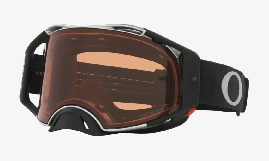 Oakley Goggles Airbrake MX Tuff Blocks Black Gunmetal Clear 1 Oakley Goggles Airbrake MX Tuff Blocks Black Gunmetal Clear
