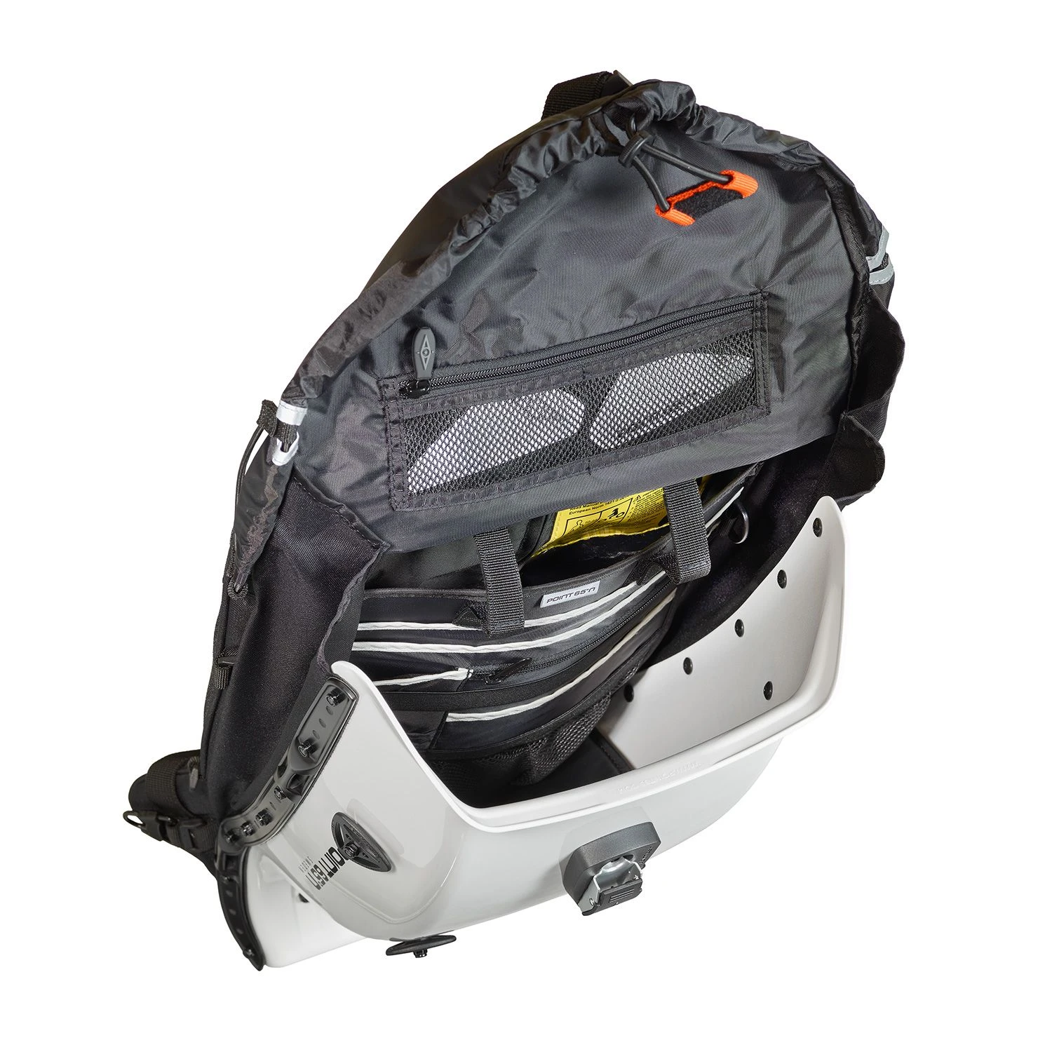 Point 65 Boblbee GT 25L Igloo Glossy White 2 Point 65 Boblbee GT 25L Igloo Glossy White - Afbeelding 2