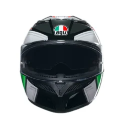Agv K3 E2206 Mplk Wing Zwart Italy 007 Integraalhelm -Motorfiets Uitrusting Winkel product foto 2 14 2