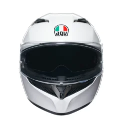 Agv K3 E2206 Mplk Mono Seta Wit 014 Integraalhelm -Motorfiets Uitrusting Winkel product foto 2 14 9