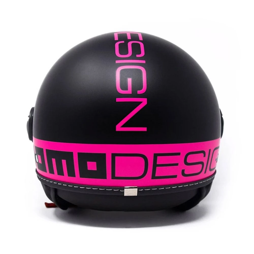 Momodesign Fgtr Classic Momo E2205 Fluo Matt Zwart Roze Jethelm 1 Momodesign Fgtr Classic Momo E2205 Fluo Matt Zwart Roze Jethelm
