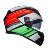 Agv K3 E2206 Mplk Wing Zwart Italy 007 Integraalhelm