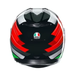 Agv K3 E2206 Mplk Wing Zwart Italy 007 Integraalhelm -Motorfiets Uitrusting Winkel product foto 5 6 2