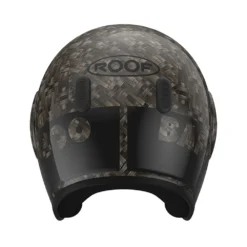 ROOF Bamboo Zwart Glossy Jet Helm