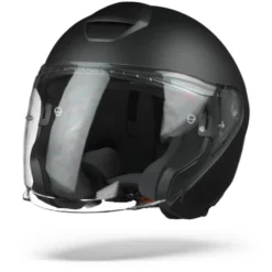 Schuberth M1 Pro Mat Zwart Jethelm -Motorfiets Uitrusting Winkel schuberth m1 pro matt black.04 1